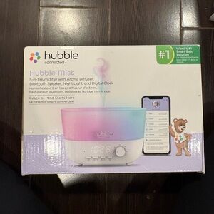 Hubble Mist 5-in-1 Kids Humidifier & Aroma Diffuser - Pink/Blue
